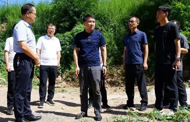 郭強調(diào)研防汛備汛、地質災害治理工作